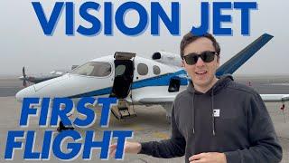 PRIVATE JET THAT LANDS ITSELF - Cirrus Vision Jet First Flight