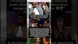 Diddy Warned Bieber to Stay Quiet  | What Really Happened Off-Camera?