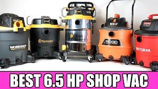 BEST 6.5 HP Wet / Dry Shop Vac Competition! - Craftsman vs Ridgid vs Vacmaster Vs Workshop