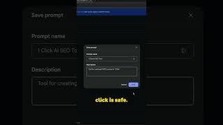 I CREATED AN AI SEO TOOL WITH 1 CLICK !!