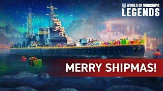 Final Update of the Year! | Holiday surprises in World of Warships: Legends