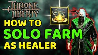 Healer SOLO FARM PVE Guide | Bow/Wand | Throne and Liberty