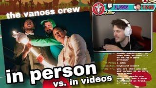 terroriser compares vanoss crew members in person vs in videos