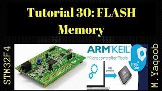 STM32F4 Discovery board - Keil 5 IDE with CubeMX: Tutorial 30 - FLASH Memory