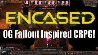 First Look - "Encased: A Post Apocalyptic Sci Fi RPG" (Full Playthrough Ep. 1)