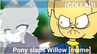 pony slaps willow (meme) // roblox piggy //animation//[[collab - mirori demon ]]