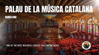 Most Beautiful Concert Hall In The World | Palau De La Música Catalana | Must visit place Barcelona