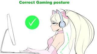 Femboy GAMING Posture