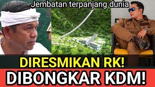 JAHAT! DIRESMIKAN RIDWAN KAMIL, DIBONGKAR KANG DEDI!