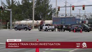 Person hit and killed by train in Riviera Beach