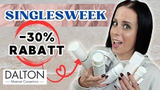 Bester Rabatt des Jahres SINGLESWEEK || Dalton  30% Rabatt + Morgen Routine ️