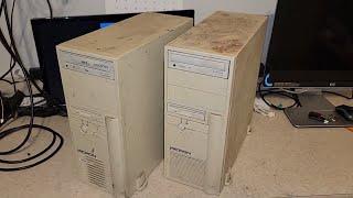 2 Barn Find Micron PC's from the mid 90's  PART 1