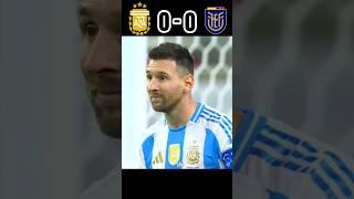 Argentina  vs Ecuador  | Copa America 2024 | Penalty Shootout 