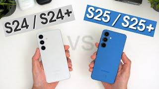 Samsung Galaxy S25 vs S25+ (vs S24 series) In-Depth Review | Brilliantly Boring