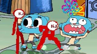 TEAM DOUBLE GUMBALL  FIGHTS  TEAM DOUBLE KJ | RACE TO 3 WINS