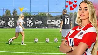 I Tested Ana Maria Markovic's Football Skills