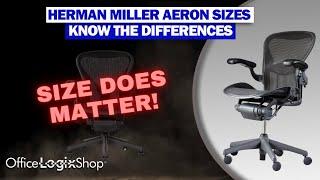 Herman Miller Aeron Sizes - Know The Difference (Best Size For You)