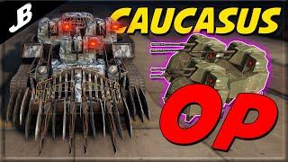 The Caucasus secretly became one of the strongest weapons in PVP - Crossout Gmapeplay