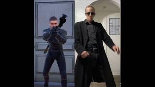 Victor vs real life albert wesker #babyduck #shorts