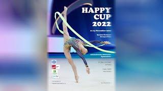Highlights of gymnasts of Senior FIG clubs ribbon of Happy Cup 2022 #10
