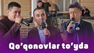 Abdujalil va Izzatbek Qo'qonovlar - Muhlislari bilan duet to'yda #vodiyuz