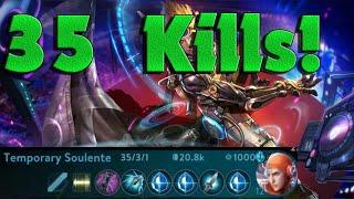 35 KILL BURST VOX GAME!// Vainglory 5v5