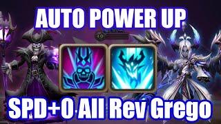 AUTO POWER UP, Speed+0 All Revenge Grego × Belial Combo Debut【Summoners War RTA】