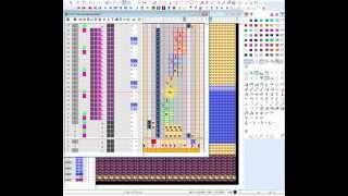 Stoll M1 Plus: Pocket with bind-off using color arrangement