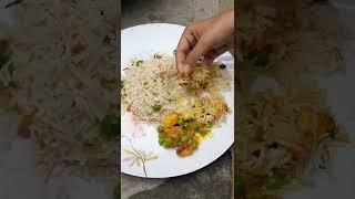 fried rice & motor paneer           #villfood #testy