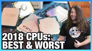 Awards: Best CPUs of 2018 (Gaming, Production, & Disappointment)