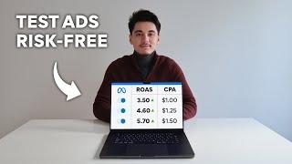 how i test facebook ads without losing money.