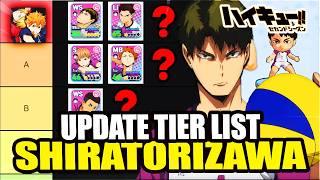 *SKIP OR GACHA* UPDATE BANNER & TIER LIST SHIRATORIZAWA - HAIKYU! TOUCH THE DREAM SEA