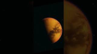 saturn moon titan #spaceshorts#youtubeshorts#shorts