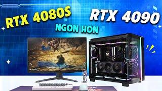 Nếu 4090 QUÁ ĐẮT thì 4080 Super là sự lựa chọn thay thế HOÀN HẢO ? Bộ PC i9-13900K vs RTX 4080 Super