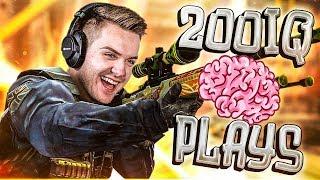 When CS:GO Pros Play Intelligently! (200IQ PLAYS)