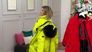 Arctic Expedition Diamond Quilted Parka with Removable Hood on QVC