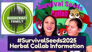 Survival Seeds 2025: Bushcraft Family and the Herbal Collaboration