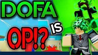 HOW TO GET DOFA!? BOKU NO ROBLOX REMASTERED| ROBLOX | DOFA QUIRK SHOWCASE