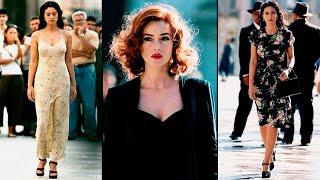 All of Monica Bellucci's outfits in Malèna (2000)