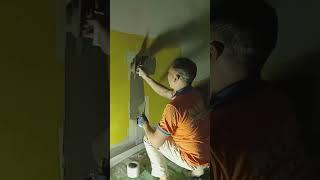 Wall Electrical Box Installation#ElectricalWork#HomeImprovement#Renovation