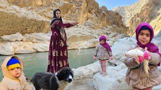 Khadija went to the river to catch fish for Jackie and managed to keep Jackie from going hungry.