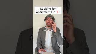 Looking for apartment in Switzerland be like #switzerland #schweiz #suisse #svizzera