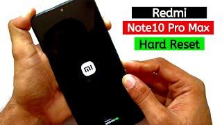 Redmi Note10 Pro Max Hard Reset Pattern, Pin, Password Unlock.