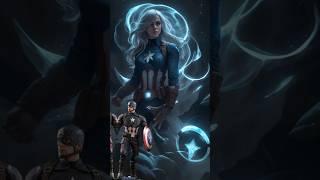 Superheroes but Alien female version #shorts #avengers #marvel #trending #viral #ytshorts