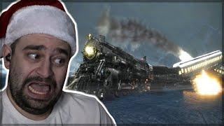 TRAINS DON'T FLY!  - The Polar Express Ice Drift - UNHINGED VERSION REACTION!