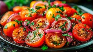 Вкусный салат из помидоров