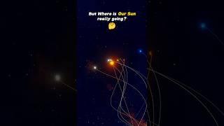 How the Solar system actually moves!!! #shorts #space #sun #edits #universe