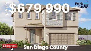 Affordable new home in San Diego | New home tour | New Construction in San Diego | Under $700,000