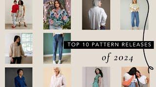 Top 10 Sewing Patterns of 2024