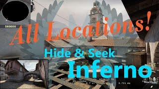 CS:GO Hide & Seek Inferno All Secrets and Hidden Locations!